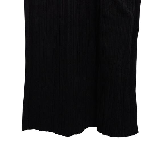 New Ba&sh Women's Black Long Sleeve Midi Edora Dress XS Bodycon Stretch 2277-27 - Picture 11 of 15